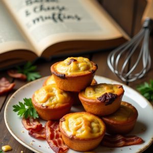 Bacon & Cheese Muffins Recipe Pack